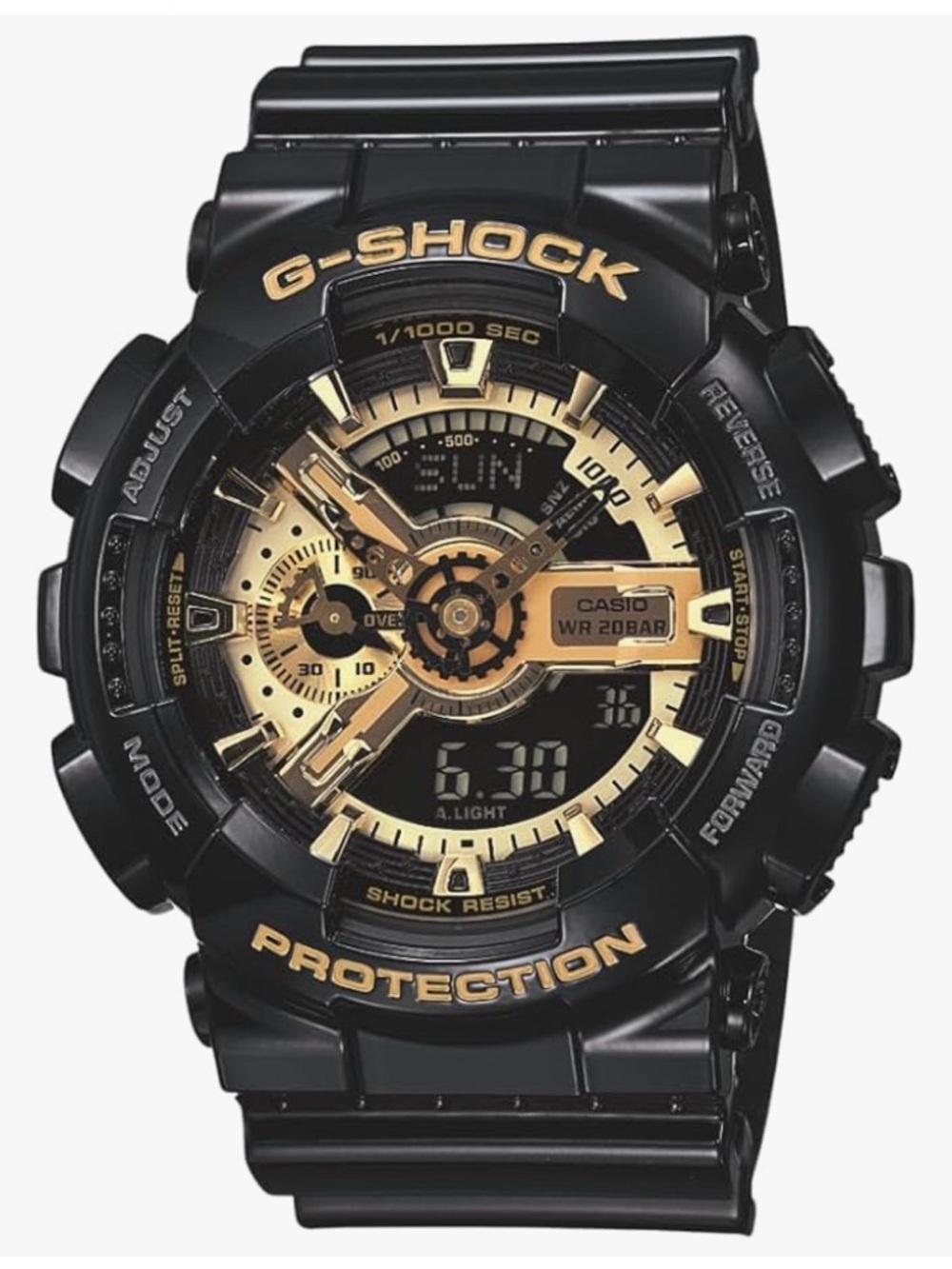 G-Shock Black and Gold Men’s Watch
